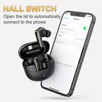 Écouteurs ONIKUMA TX610 OEM ODM, écouteurs intra-auriculaires, Air ANC ENC, suppression du bruit, casque sans fil, matériau en alliage d'aluminium, écouteurs TWS
