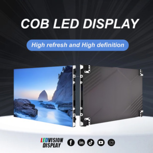 จอแสดงผลสำหรับการประชุมในร่มระดับไฮเอนด์แบบออลอินวันขนาด 135 นิ้ว P1.5 Cob Led จอวิดีโอวอลล์ P1.5 Cob Led ความละเอียด 4k และจอ P1.25 Cob Led - Product Image 4