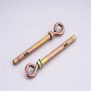 Fornecedor de fábrica acabamento de aço de grau 2 ASTM4.8 ASME8.8 ANSI10.9 AISI12.9 parafuso de expansão tipo L cabeça gancho de ancoragem - Product Image 3