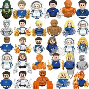 <span class=keywords><strong>Mini</strong></span> figuras de acción de plástico juego de bloques de construcción X0271 X0337 G0141 modelo de juguete elegante para fiestas de cumpleaños y Navidad de niños - Product Image 1