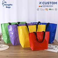 Bolsas de Compras Multiusos Tejidas Ecológicas de Material PP con Diseño Personalizado, Disponibles para OEM y ODM, para Uso Diario
