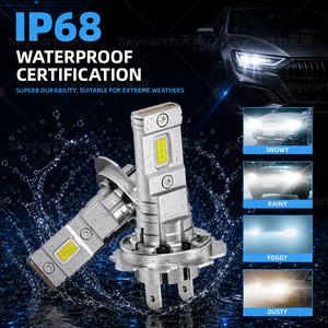 Feux antibrouillard et phares LED H7 90W 12V, mini plug&play 1:1, compatibilité universelle pour VW - Product Image 2