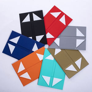 Cajas de regalo de envío de papel corrugado con logotipo personalizado, juego de joyas plegable con estampado de laminación mate y revestimiento UV - Product Image 4