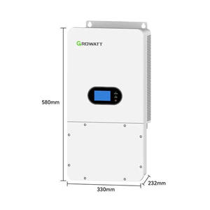 Growatt อินเวอร์เตอร์พลังงานแสงอาทิตย์ผสม6KW 5000W 4KW 3000 ~ 6000TL-HU สำหรับระบบพลังงานในบ้าน - Product Image 2