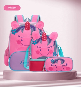 Mochila Escolar <span class=keywords><strong>de</strong></span> Tres Piezas para Niños <span class=keywords><strong>de</strong></span> Jardín <span class=keywords><strong>de</strong></span> Infancia y Primaria, Bolsa <span class=keywords><strong>de</strong></span> Almuerzo y Estuche para Lápices - Product Image 5
