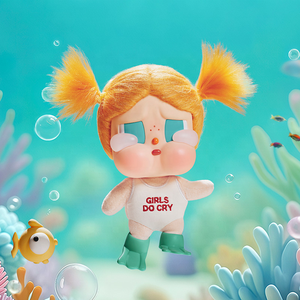 Vente chaude 100% original <span class=keywords><strong>POP</strong></span> MART CRYBABY Vacation Mode on Series Vinyl Plush Pendant Blind Box Peripheral Gift - Product Image 3