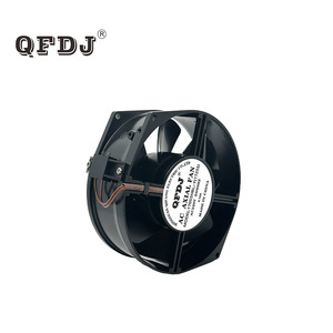 Ventilateur axial QFDJ 18 pouces à pales en fer, roulement à manchon, électrique, noir, pour le refroidissement des stations de charge - Product Image 2