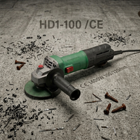 Meuleuse d'angle électrique sans balais TLJ Industrial 100 mm avec interrupteur à gâchette et vitesse de 11000 tr/min pour le meulage de l'acier et de la pierre