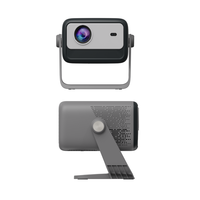Mini-projecteur LCD LED portable 2026 pour la maison, lecteur vidéo multimédia sans fil avec fonction de diffusion de téléphone pour smartphones iOS et Android