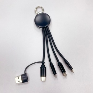 Cable de Carga USB 3 en 1 con Luz, Carga Rápida de 20W, Cable de Carga Multifuncional con Logotipo Personalizado - Product Image 5