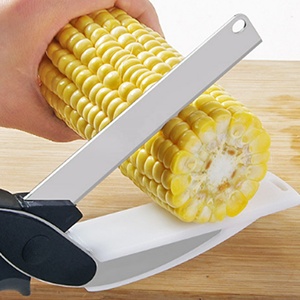 Hot Bán <span class=keywords><strong>2</strong></span>-Trong-<span class=keywords><strong>1</strong></span> Nhà Bếp Cắt Kéo Thông Minh Đa Chức Năng Rau Cutter Với Dao Và Thớt Hội Đồng Quản Trị - Product Image 5