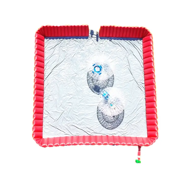 High quality inflatable zorb ball track wars arena for sale