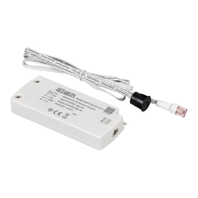 Letaron IR Sensor Switch for Furniture Cabinet CE CCT Dimmer DC 12V 24V 60/120W Electronic IR Sensor Control