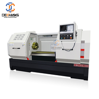 Torno CNC de Cama Plana Horizontal para Procesamiento de Metal de Uso Industrial Mediano DECHANG CK6150 con Sistema de Control GSK