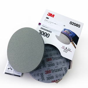 3m 02085 Trizact P3000 bọt-hậu thuẫn đĩa mài mòn cho sơn hoàn thiện micro loại bỏ vết xước đánh bóng và chà nhám - Product Image 1