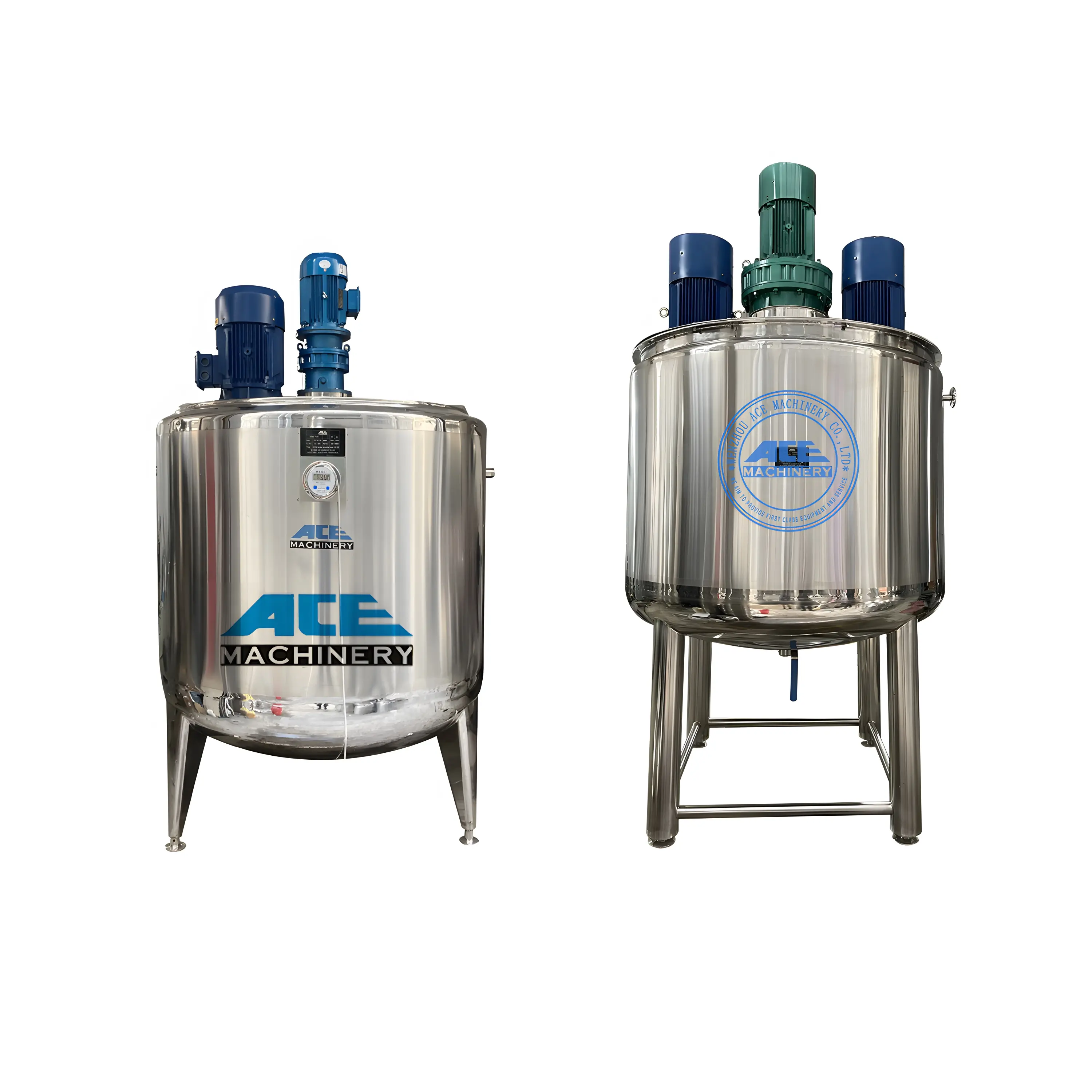 Stainless Steel 100 Liter Mixing Tanks For Wine Beer And Other Food Tank Volume 50L-20000L
