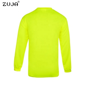 Camisetas Deportivas ZUJA Fit in Basic al por Mayor, Camisetas de Trabajo de Alta Visibilidad de Manga Larga <span class=keywords><strong>para</strong></span> la Construcción - Product Image 2