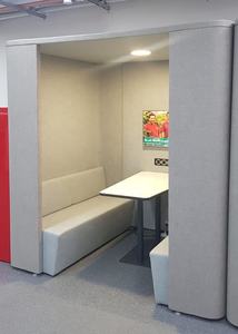 โซฟาสำนักงานแบบมีหลังสูง ทันสมัย สำหรับพื้นที่ประชุม สนทนา เจรจาธุรกิจ พร้อมคุณสมบัติกันเสียง - Product Image 6