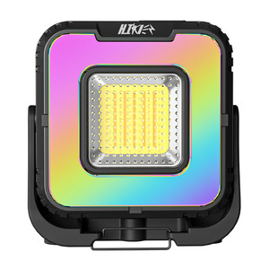 XINSITE <b>LED</b> Camping Lantern COB <b>Work</b> <b>Light</b> RGB 5000mAh <b>Rechargeable</b> Magnetic with Case Outdoor Emergency - Product Image 2