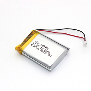 Batería de Polímero de Litio de 1800 mAh y 3.7 V con Certificado Adecuado Zn103450 en Stock, Batería de 1800 mAh - Product Image 1