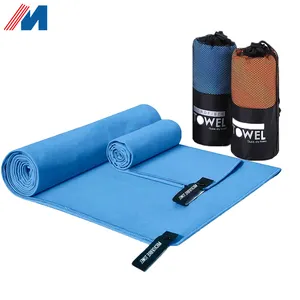 Free samples microfiber fitness exercise gym towels microfibre quick dry gym towels with logo custom