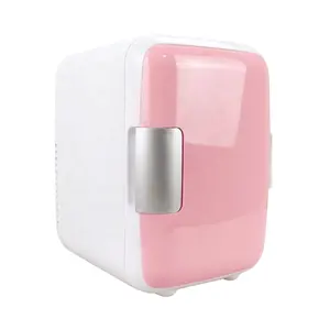 Hs plástico cooler 4L refrigerador refrigerador portátil Mini refrigerador de gelo caixa Frigorífico manter item fresco e quente para o gelo do carro