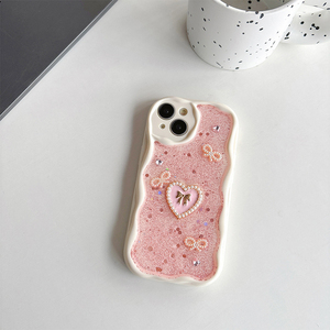 Custodia in Resina Epossidica con Strass per <span class=keywords><strong>iPhone</strong></span> 16 Pro Max, Glitter, Paillettes a Stella e Cuore, Completamente Avvolgente per Phone 14, 15 Pro Max, 13, 12, 11, 17 Pro Max - Product Image 6