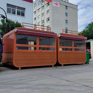 Kiosque alimentaire mobile Bread House, structure en aluminium de 2,5 m, style capsule, utilisation extérieure avec alimentation intégrée - Product Image 2