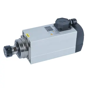 Motor de husillo de alta velocidad, kit de motor de husillo de refrigeración de aire GDF60-18Z/6,0, ER32, 6.0kw, HQD, cnc