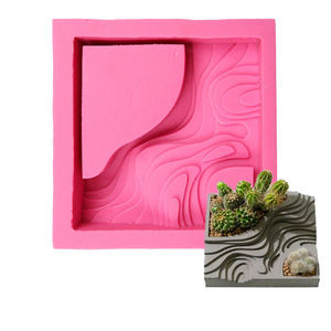 Molde de Silicona de Grado Alimenticio, Ecológico <span class=keywords><strong>y</strong></span> de Alta Calidad para Macetas de Flores, para Concreto <span class=keywords><strong>y</strong></span> Yeso, Producto para el Hogar - Product Image 5