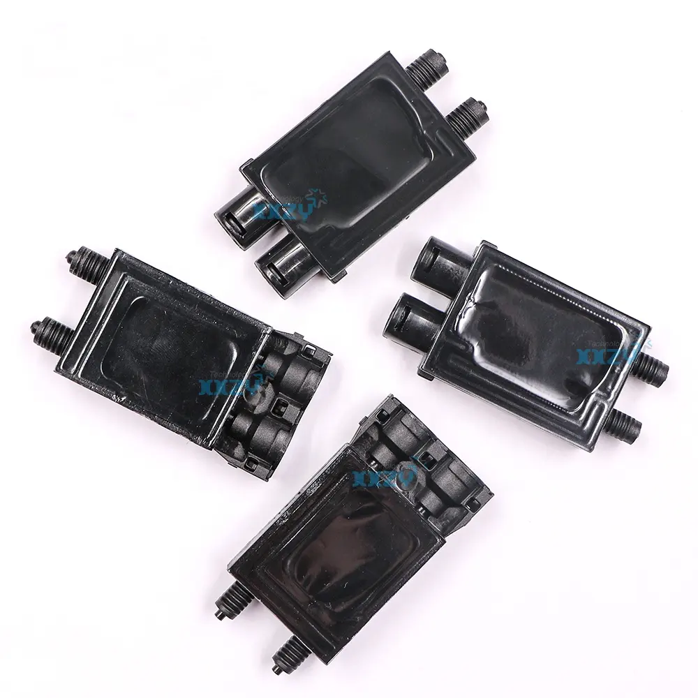 Pièces d'imprimante DX7 Amortisseur d'encre de tête d'impression pour Machine à plat UV DX7 Head Black Small Dumper