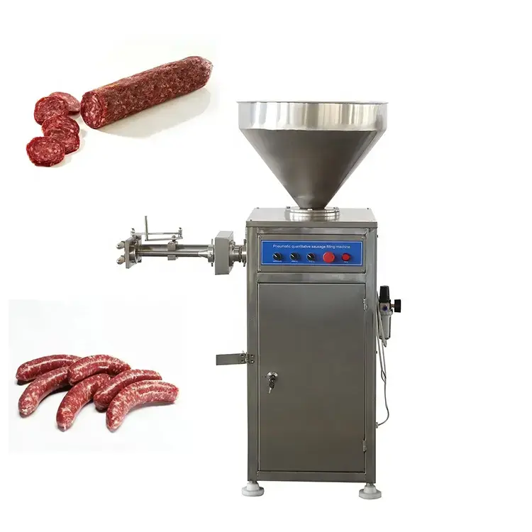Máquina de llenado y torsión de salchichas, máquina para hacer salchichas de perro caliente