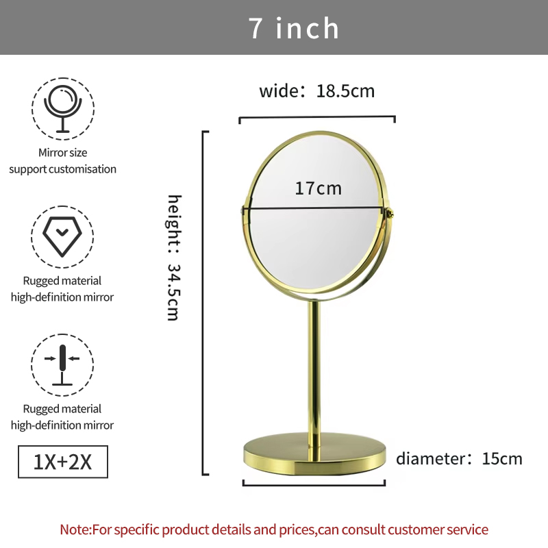 7inch 104F Gold plating, 1X+2X