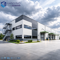 Edificio de taller prefabricado de acero de diseño chino de gran venta: Almacén de estructura de acero fabricada