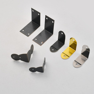 Thickened Cold Rolled Steel L Shaped <b>Bracket</b> 90 Degree Angle Iron Support For Shelf Furniture Accessories Durable Carbon Steel - Product Image 1