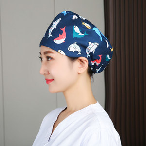 Gorro <span class=keywords><strong>de</strong></span> Enfermera Elástico Unisex con Diseño Impreso, Hebilla Ajustable, Material 100% Algodón - Product Image 2