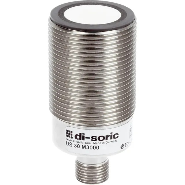 3 different teach modes US30M3000G3-B4 Ultrasonic sensor operated to measure and switch