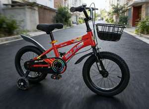 Bicicletas Infantiles de Acero con Alto Contenido de Carbono, Alta Calidad y Bajo Precio, Suministro de Fábrica China, 12-20 Pulgadas, Aptas para Niños y Niñas de 2 a 15 Años - Product Image 4