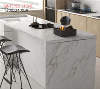 Acklit panneau en résine d'albâtre pierre frittée translucide blanc onyx panneau mural intérieur brique artificielle brillante 6mm d'épaisseur