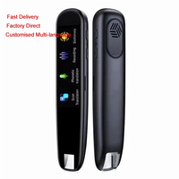 Stylo de traduction vocale instantanée intelligente AI de 2.22 pouces multi-langues connectivité BT/WiFi écran tactile international Android AMOLED