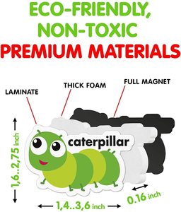 Đồ Chơi Mút Xốp Hình Trái Cây Hình Động Vật Trang Trại Tủ Lạnh OEM Nam Châm Dễ Thương Đồ Chơi Giáo Dục Trẻ Em - Product Image 3