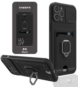 Étui de téléphone portable <span class=keywords><strong>avec</strong></span> sangle de <span class=keywords><strong>cou</strong></span> et bandoulière pour iPhone 13, béquille tendance pour iPhone 12 - Product Image 3