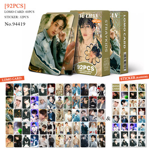 Tarjeta <span class=keywords><strong>LOMO</strong></span> del Último Álbum de Stray Kids, Estrella del K-Pop 2025, Actualmente en Venta, Bienvenido a Ordenar, Tarjeta Fotográfica, 92 Piezas/caja - Product Image 2