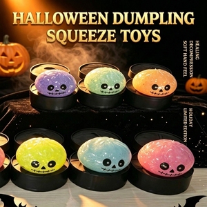 Juguete Antiestrés de Halloween con Forma de Bollo al Vapor, Diseño de Bollo Char Siu, Venta al por Mayor - Product Image 1