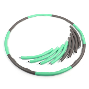 Eco foam <span class=keywords><strong>hula</strong></span> hoops adulti perdita di peso ginnastica fitness hoola <span class=keywords><strong>hoop</strong></span> ponderato staccabile per bambini hooping <span class=keywords><strong>hula</strong></span> fitness - Product Image 4