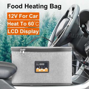 Electric Car Heating <b>Lunch</b> <b>Box</b> case Food Portable Oven 12V Warmer Lightweight Car Food Milk Warmer for <b>Work</b> Picnic Road Trip - Product Image 1