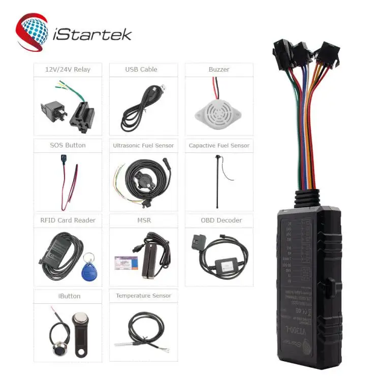 Dispositivo de seguimiento de motocicletas para vehículos más barato, mini rastreador GPS GSM para bicicletas con sistema SDK API y corte de motor