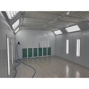 Cabine de peinture automobile pour le marché australien / Cabine de peinture semi-à flux descendant à <span class=keywords><strong>vendre</strong></span> avec certification CE - Product Image 3