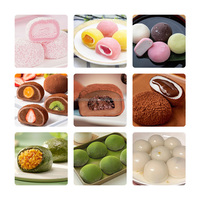 Nouvel équipement de production de desserts multifonctionnel à haute efficacité, automatique, pour la fabrication de glaces Daifuku à la fraise, Mochi, industrie alimentaire