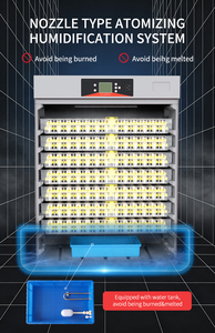 Vente d'usine WONEGG Incubateurs à œufs <span class=keywords><strong>de</strong></span> poulet entièrement automatiques 728 œufs Grande capacité Armoire Solaire Incubateur à œufs <span class=keywords><strong>de</strong></span> caille 1000 œufs - Product Image 5